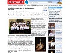http://www.sadeczanin.info/kosciol-i-religia,10/limanowski-chor-zainauguruje-cykl-krakowskich-koncertow,48597#.Up8CReIhSaA